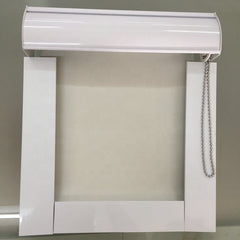 Hotel indoor blackout roller blind with cassette and side track on China WDMA
