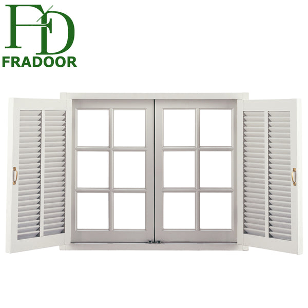 House Impact Casement/Swing Window with Blinds Inside on China WDMA