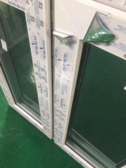 Hurricane Impact pvc windows price double laminated tempered glass with screen net to Bahamas house on China WDMA