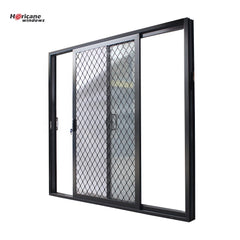 Hurricane miami dade proved high-end custom aluminum slide and stack patio doors on China WDMA