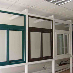Hurricane proof impact window office glass sliding windows on China WDMA