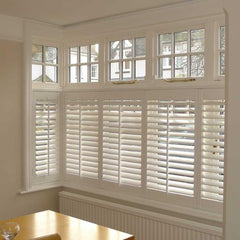 Indoor Wooden Plantation Window shutter with Top Quality and Different Styles on China WDMA