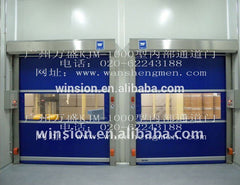 Industrial PVC Roll Up Door High Speed Door on China WDMA