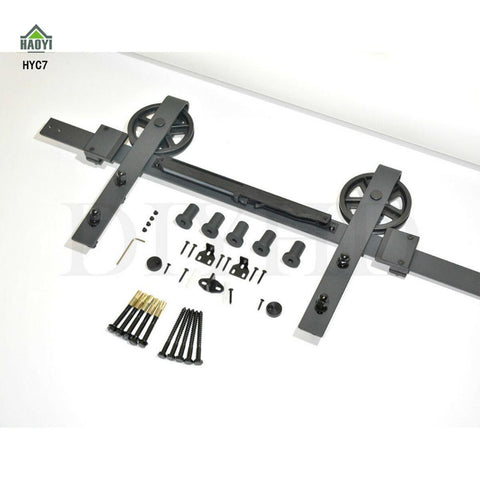 Interior hot sale sliding system hardware kit for barn door basic details on China WDMA