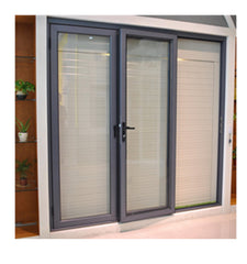 JBD residential external aluminium stack doors black large new aluminium sliding doors on China WDMA