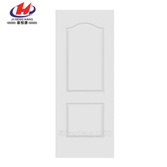 JHK-002 Wood Grain 2 Panel HDF White Primer High Quality Exterior Door Skin on China WDMA