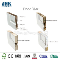 JHK- White Primer Door with Popular design and high quality on China WDMA