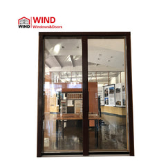 Jalousie frame windows copper wood tilt turn window on China WDMA