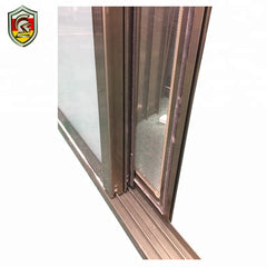 Kenya commercial building material 6mm single tempered glass aluminum sliding windows on China WDMA