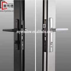 Latest design aluminum frame soft closing glass cheap sliding doors on China WDMA