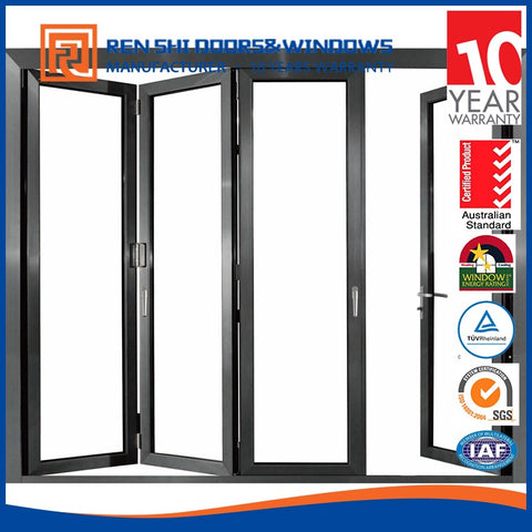 Low Cost Thermal Break folding door shop on China WDMA