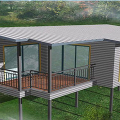 Low cost steel frame simple mobile tiny house building from China on China WDMA