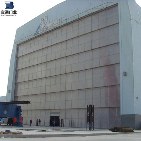 Low price custom made vertical lifting sectional sliding industy door on China WDMA on China WDMA
