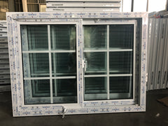 Low price pvc sliding windows/UPVC sliding windows with grill design/window and door on China WDMA