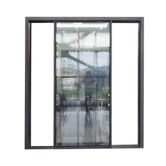 Luxury Aluminum Exterior Double Glass sliding Entry Door on China WDMA