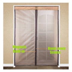 Magnetic Winter Summer Screen Insulated Door Curtain Panels on China WDMA