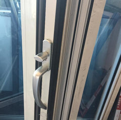 Main Double Doors Aluminum French Doors Exterior / Aluminum Window Glazing White Aluminum Windows on China WDMA