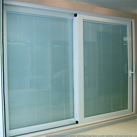 Manufacturer Cheap Tempered Glass Sliding Aluminum Door For Balcony on China WDMA