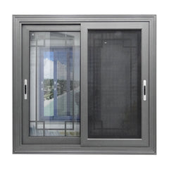 Manufacturer supplier aluminum frame window sliding window for hotel installation with handle and lock on China WDMA