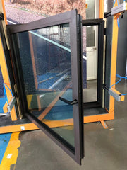 WDMA 96x80 sliding patio door impact narrow frame window
