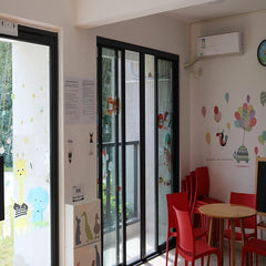 Mesh Screen One Way Vision Window Screen Folding Screen Door For Baby Room on China WDMA