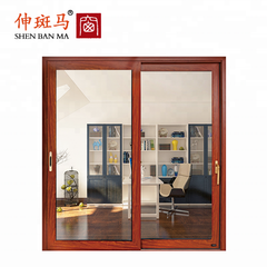 Modern Aluminum Alloy Heavy Sliding Door Tempered Glass Patio Sliding Door Aluminium Profile Sliding Door System on China WDMA