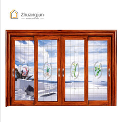 Modern Color 120 Series Heavy Aluminium Frame Glass Sliding Doors on China WDMA
