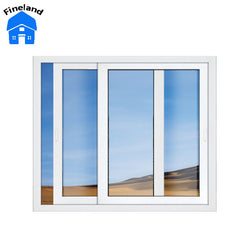 Modern Front Wood Grain Finish Aluminum Window Double Horizontal Slider Window Premium Quality Slider Window on China WDMA