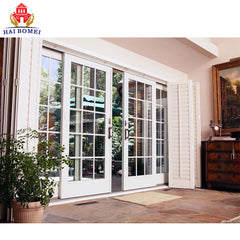 Modern decorative low price outdoor patio aluminum sliding door on China WDMA