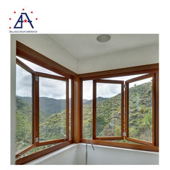 Modern design customized size sound proof extrusion aluminum folding window door on China WDMA