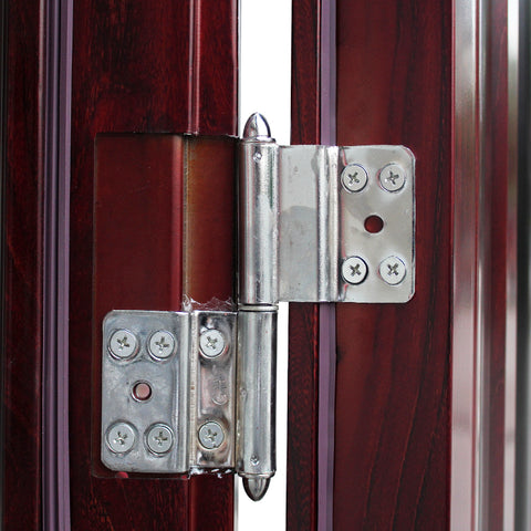 Modern front door design Steel Security fire Doors wooden transfer on China WDMA