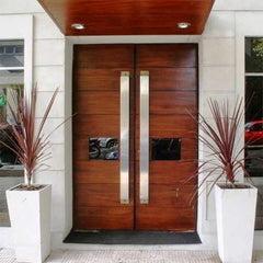 Modern front doors cost of french style exterior double doors with glass on China WDMA