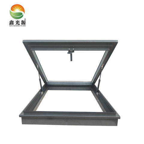 Most popular extruded aluminum profiles skylight with great price for basement window on China WDMA