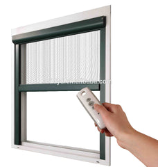 Motorized Retractable Screens Retractable fly screen window/fiberglass insect screen/Roller screen on China WDMA