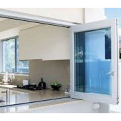 Multi panels locking systems double glazed Australia design aluminum folding / Bi Fold window on China WDMA