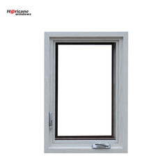 NFRC AS2047 standard gray aluminium casement double glazed windows on China WDMA