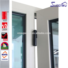 NFRC standard wind proof bullet proof security door Laminated glass french casement door on China WDMA