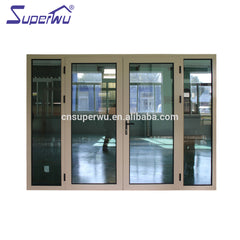 NFRC standard wind proof bullet proof security door Laminated glass french casement door on China WDMA