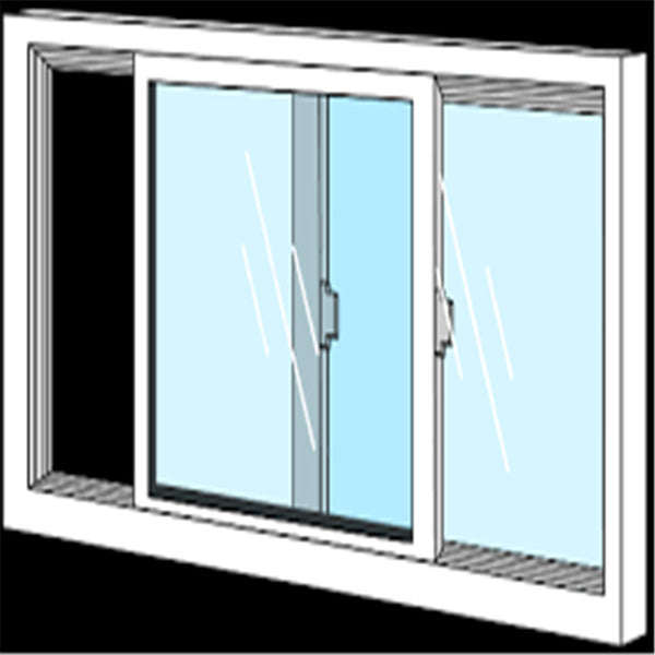New Design Aluminum Sliding Windows Match Window Internal Blinds And Curtain on China WDMA