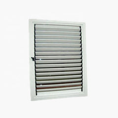New Design Blade Vertical Adjustable Aluminum Fixed Louver Window on China WDMA
