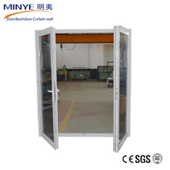 New Design Modern White Aluminum Swing Interior Door French Doors on China WDMA