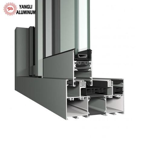 New design aluminum profile sliding window aluminium frame sliding glass window on China WDMA