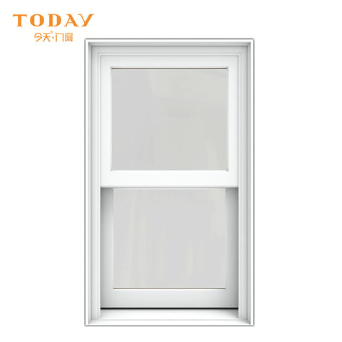 New design aluminum window single glazing aluminum double hung window single hung on China WDMA
