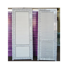 New design flush PVC door UPVC door panel design entry door on China WDMA