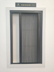 New design open left & right polyester pleated net flyscreen door on China WDMA