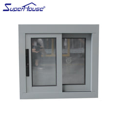 New design picture cheap aluminum double glass sliding window and door price