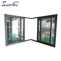 New factory price high quality security office style corner sliding doors and Windows on China WDMA
