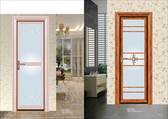 New hot products sliding doors for bathrooms aluminum comfort room door design single exterior french with low shipping cost on China WDMA