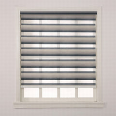 New light adjustment double layer zebra terrace blinds night and day blind for windows on China WDMA