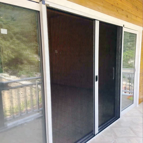 New product Factory customization door window frame electric insect screen door and window on China WDMA